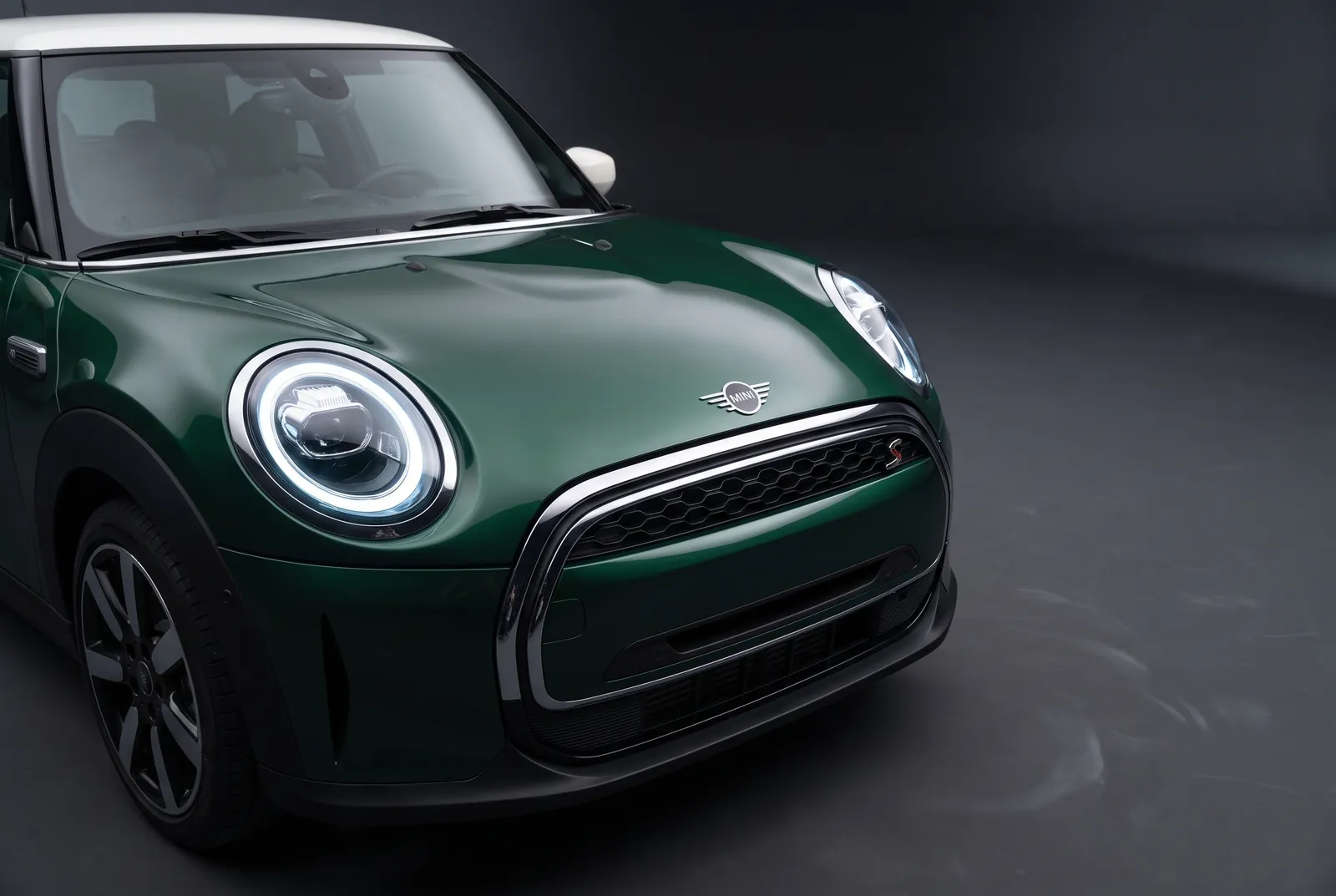 Detail van een Mini